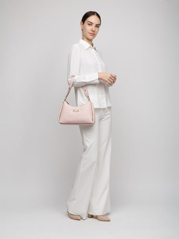 Guess 100% Polyurethane shoulder bag in pink