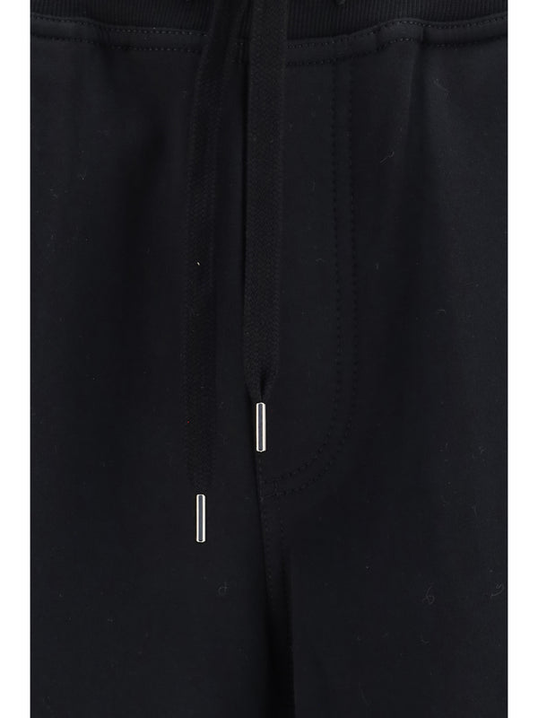 Jogging Shorts Cotton Black Bermuda