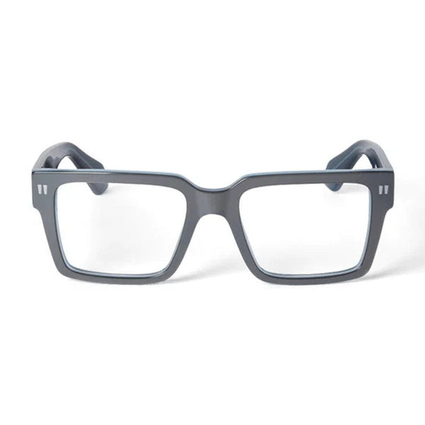 Off-White OERJ054STYLE547200 Plastic frame eyeglasses in gray