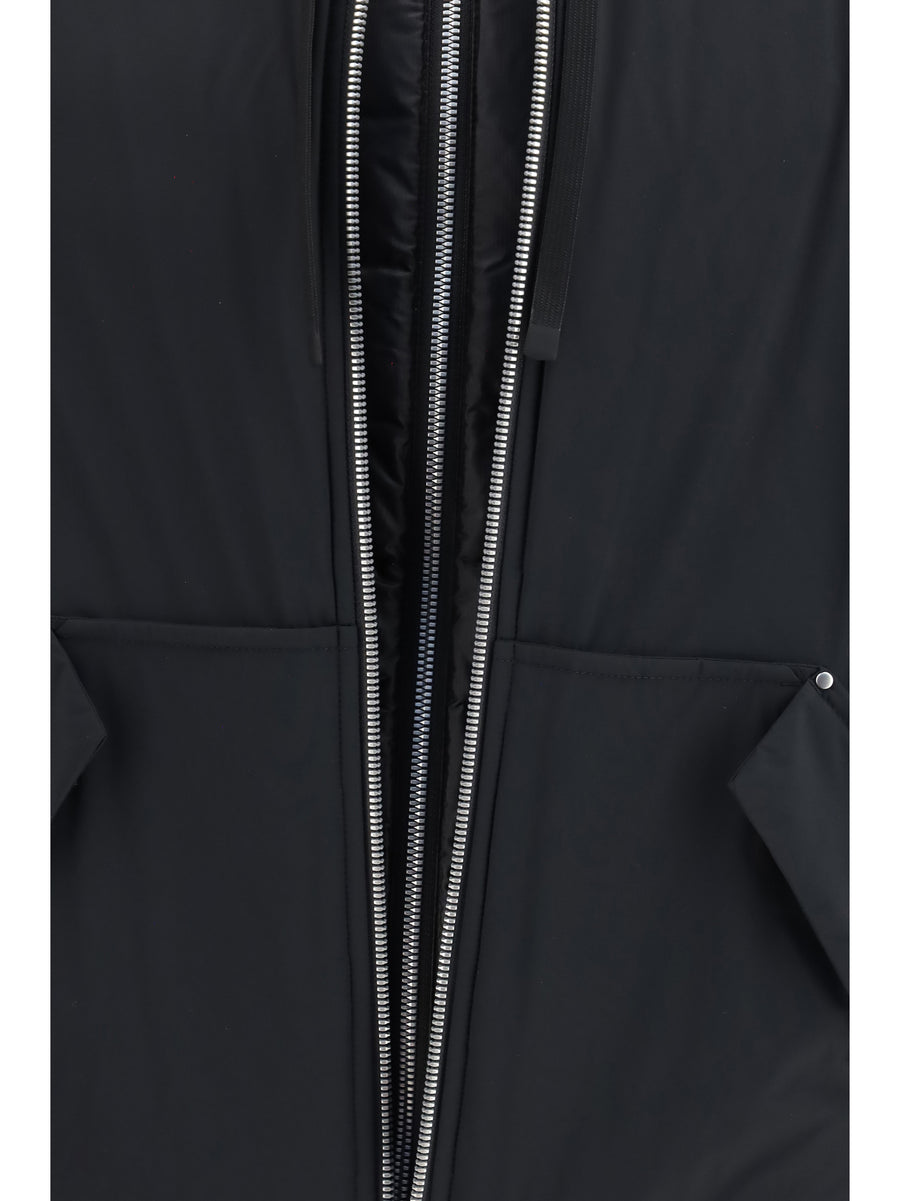 Down Jacket Brixton Black Outer Nylon