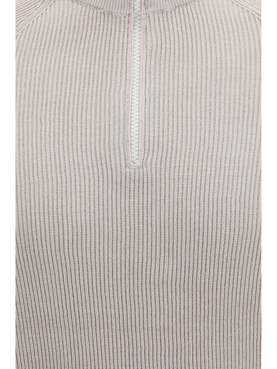 Sweater High-Neck Cotton Jute/panama