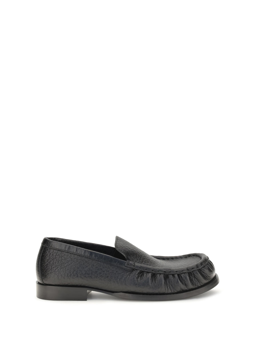Loafers Grained Calf Leather Black