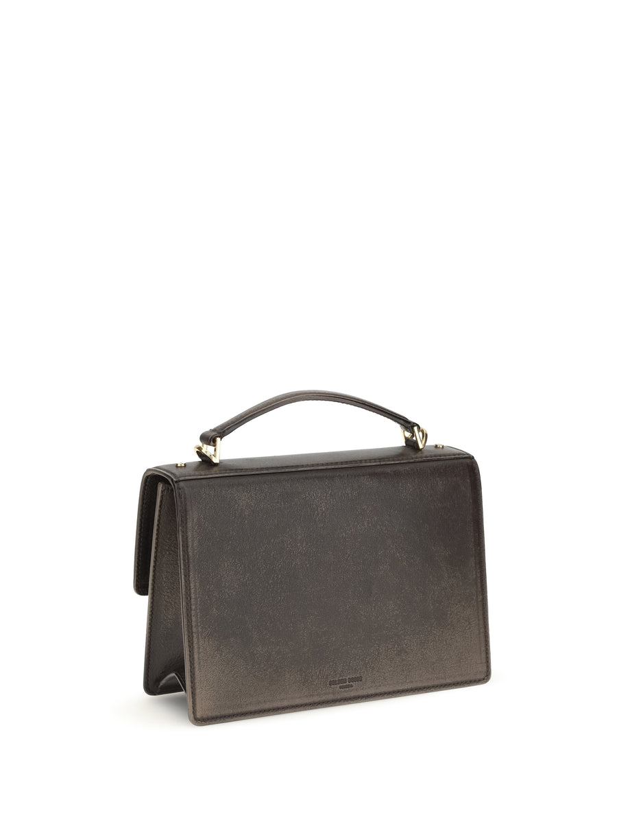 Leather Handbag Venezia Dark Brown Calf (bos Taurus) Handbags