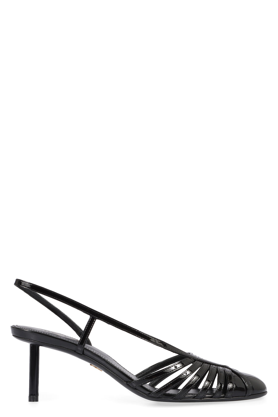 Ferragamo Patent Leather Pumps Black Lamb