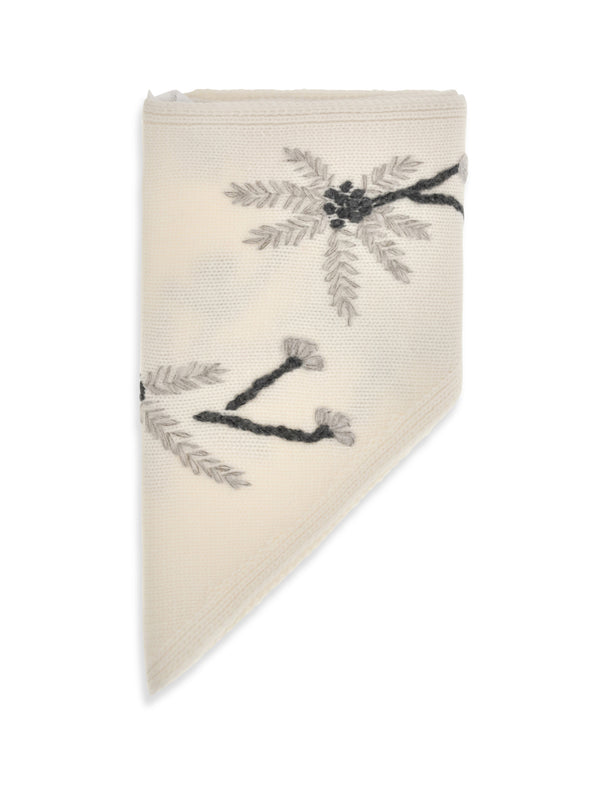 P.A.R.O.S.H. 100% Merino Wool Ovis Aries scarf in beige