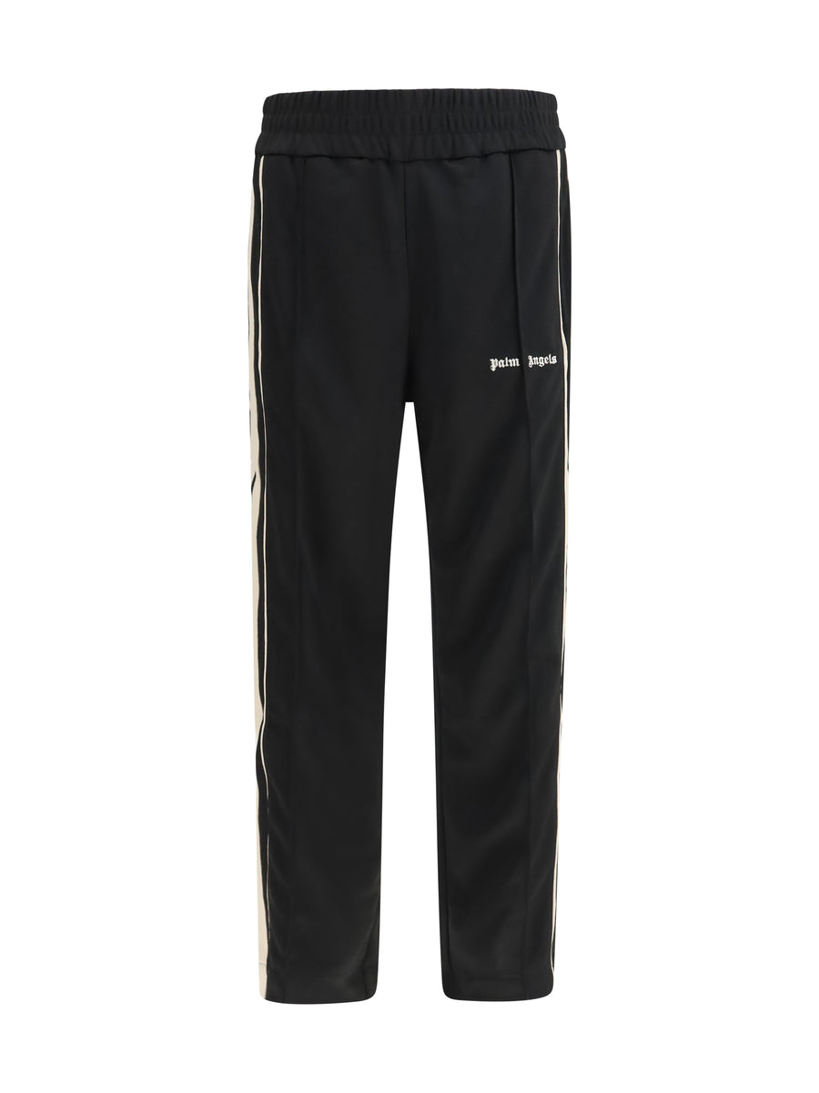 Sweatpants Classic Logo Vintage Black-Off White Black/off Polyester Trousers