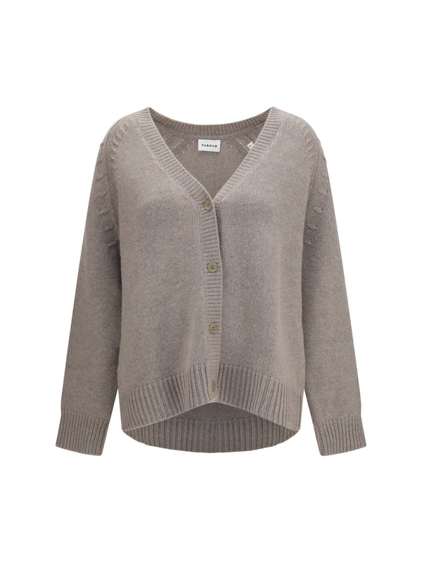 P.A.R.O.S.H. 100% Cashmere cardigan in gray