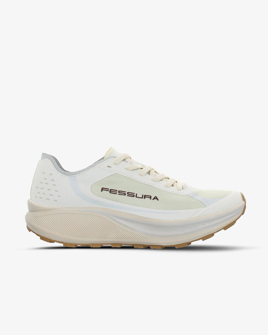 Fessura Nylon upper sneaker in white