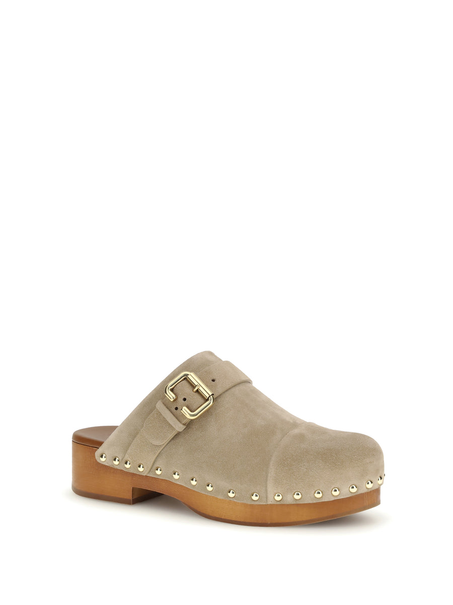 Clog Mules Jeannette Desert Sand Sandal