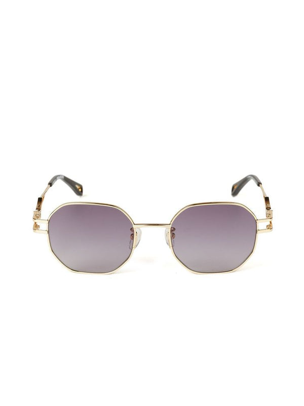 Zadig & Voltaire SZV463S Metal frame sunglasses in rose gold