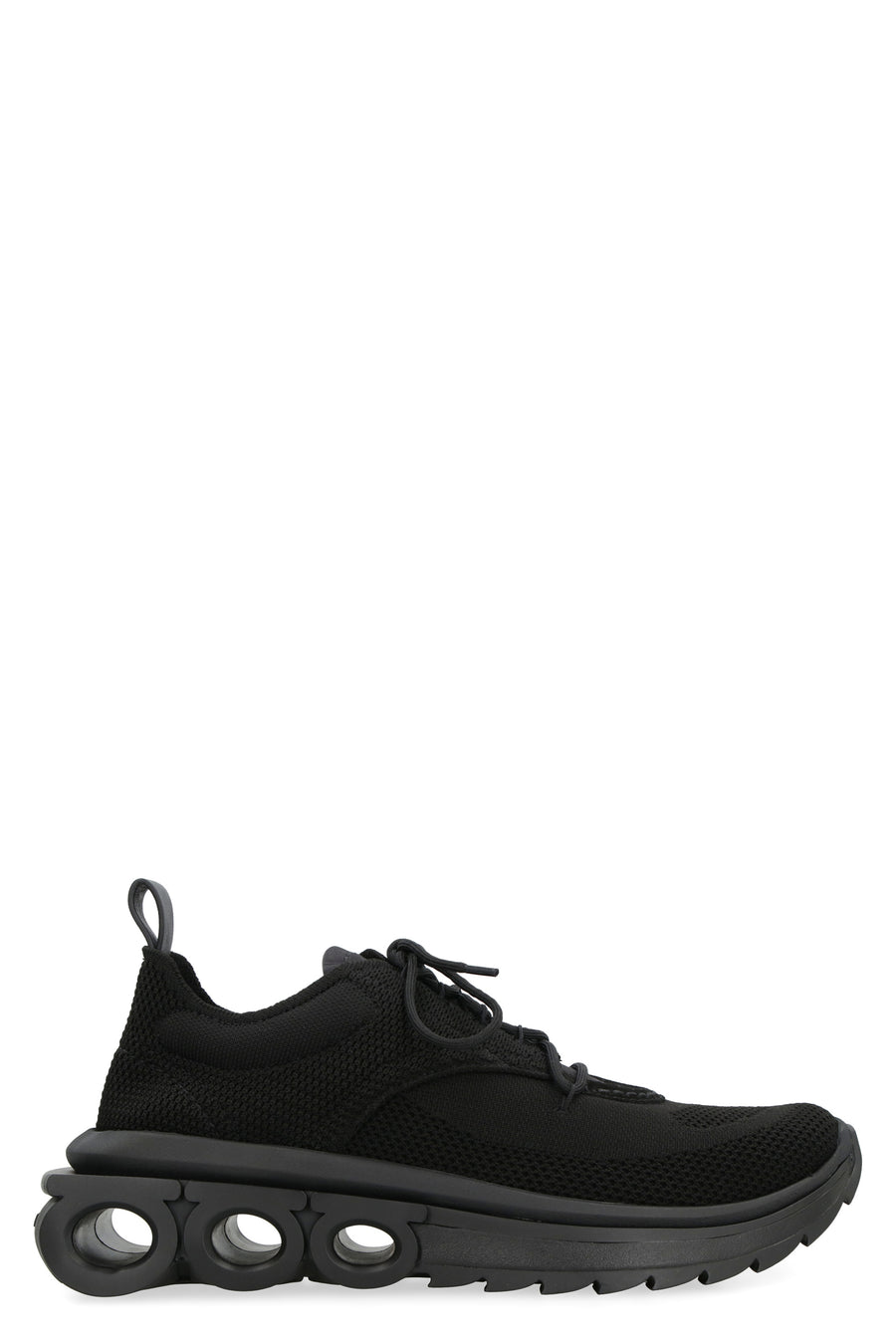 Running Sneakers Nima Black-Anthracite Black/anthracite Calf Trainers