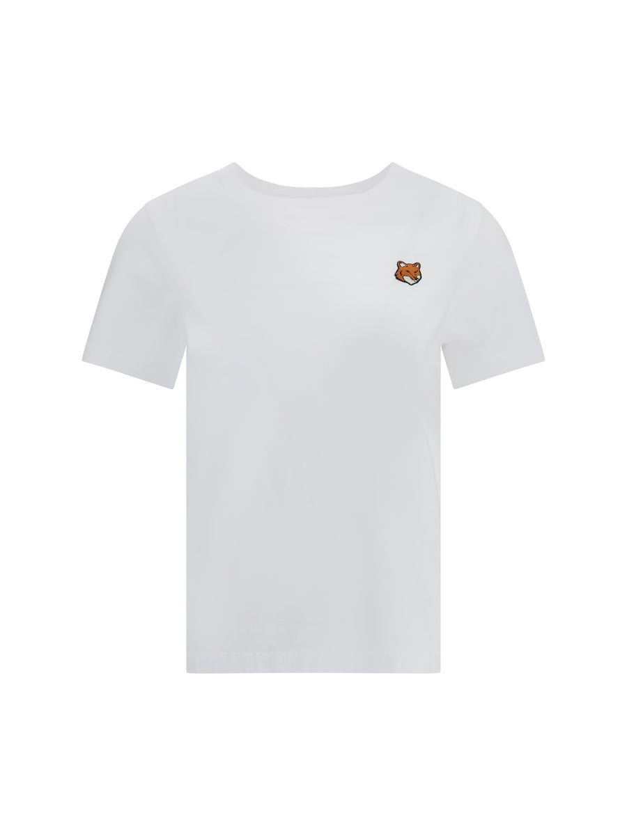 T-Shirt Fox Head White Cotton T-shirts & Jerseys