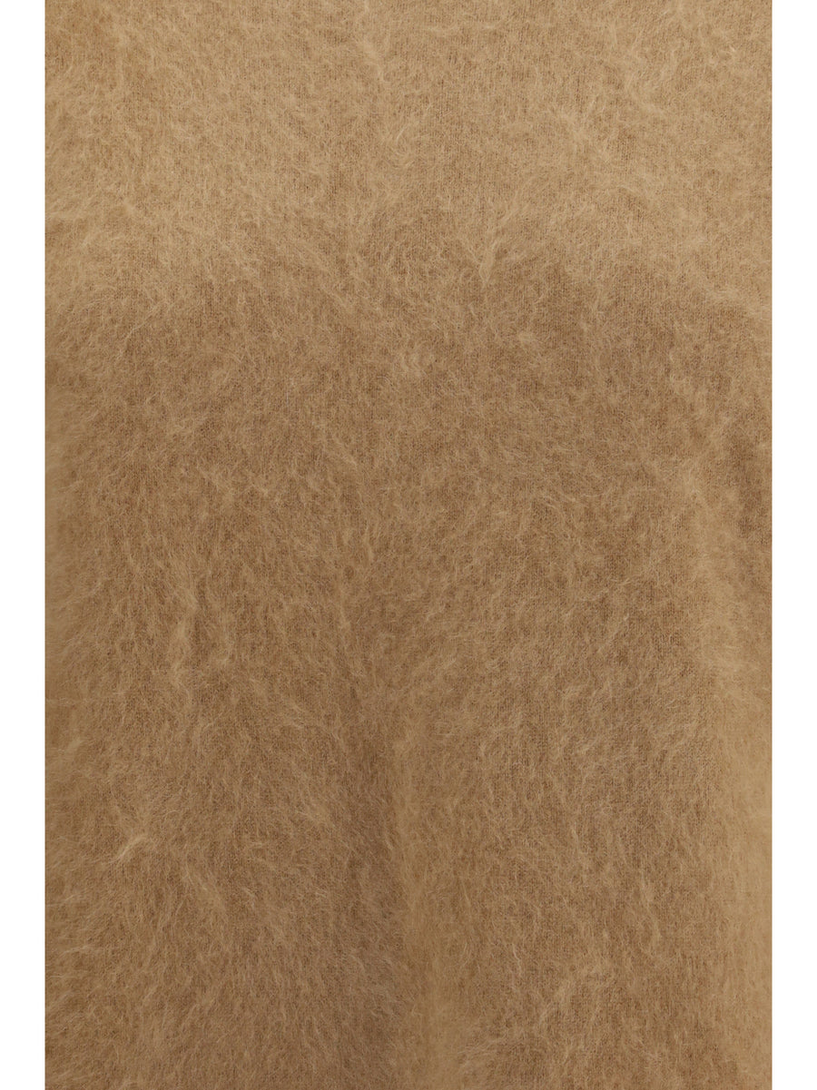 Sweater Maren Toffee Brushed Cashmere (capra Hircus)
