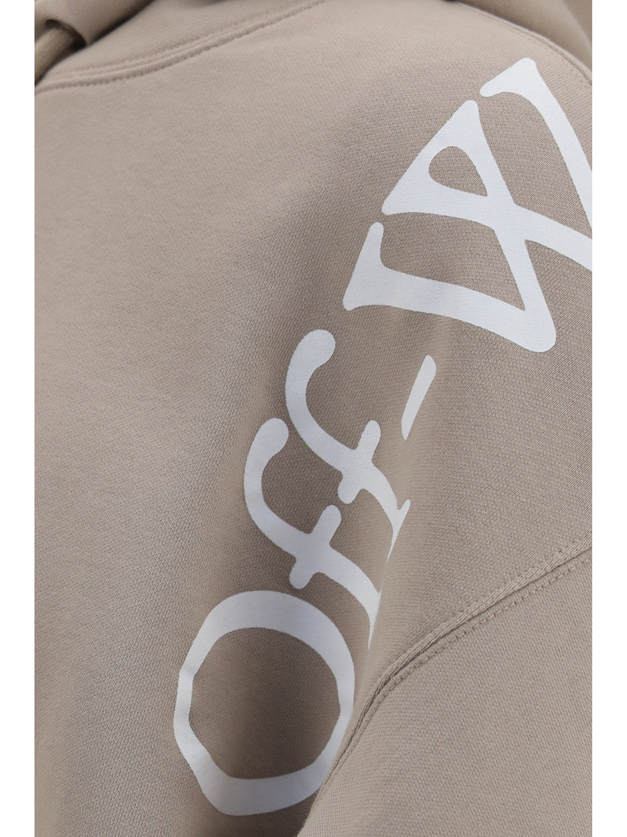 Hoodie Vertical Bookish Skate Cotton Beige Sweatshirts