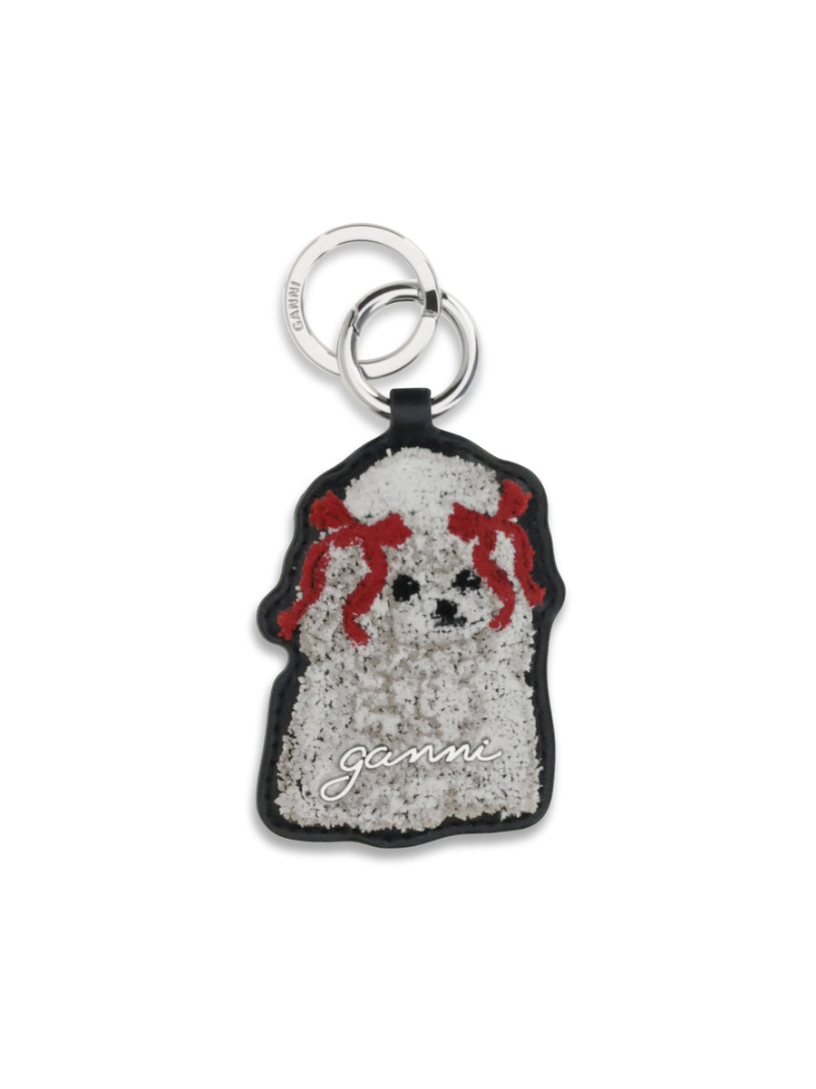 Poodle Key Ring Black Keyrings E Chains