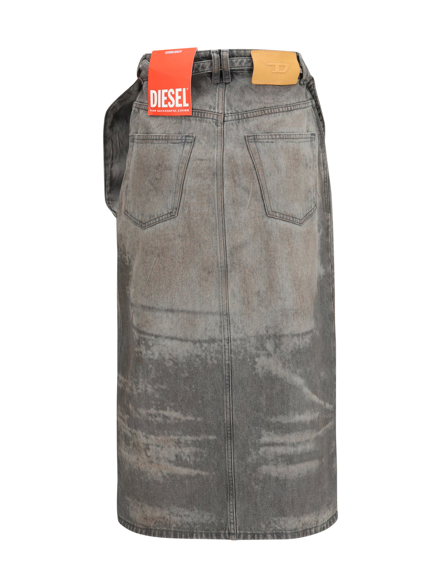 Skirt De-Morika-Fsi Grey Lyocell