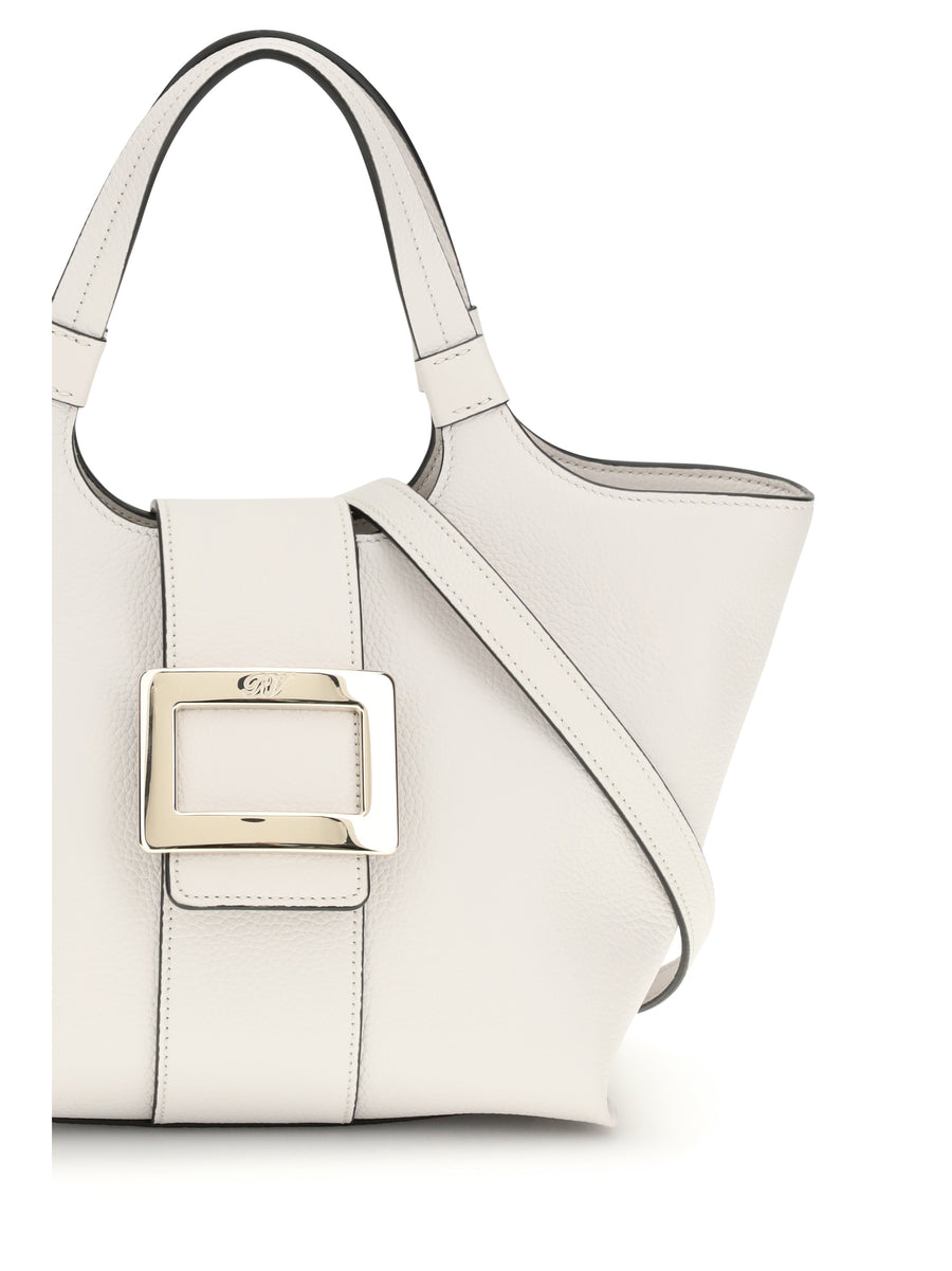 Handbag Belle Vivier Medium Ice Calf Leather Handbags
