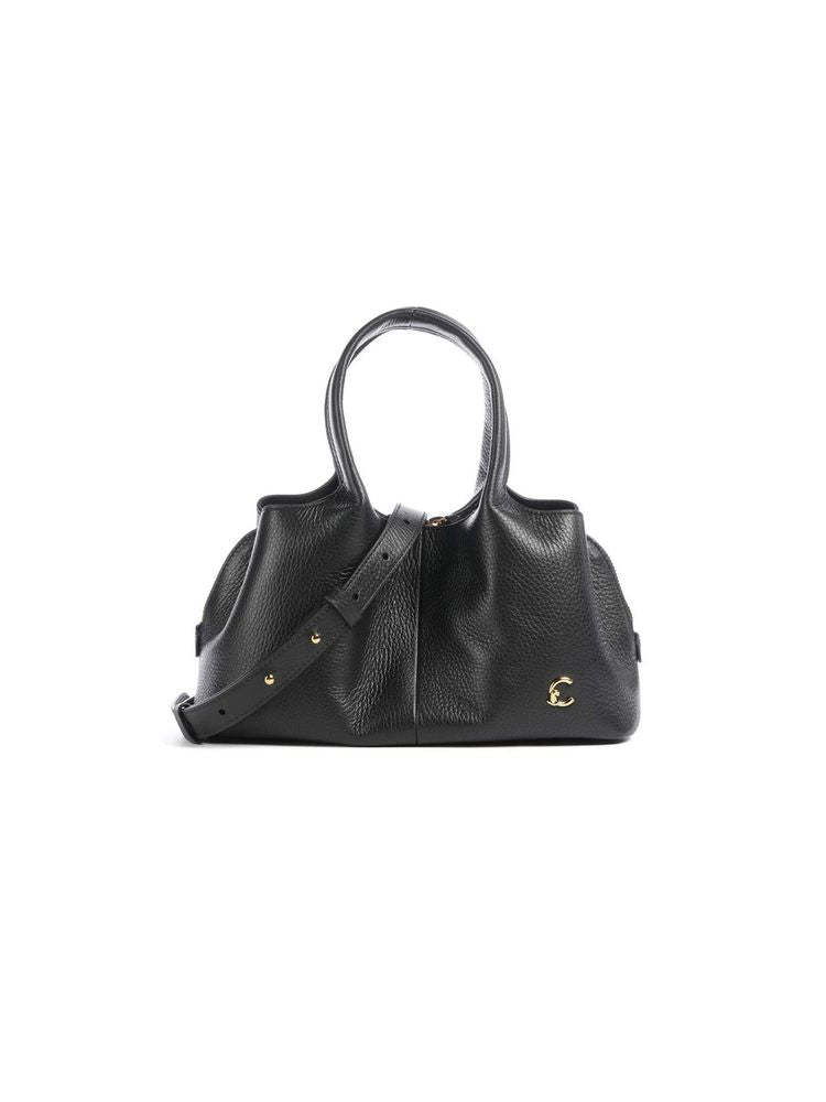Coccinelle Handbag Black Grained Leather Bags / Handbags