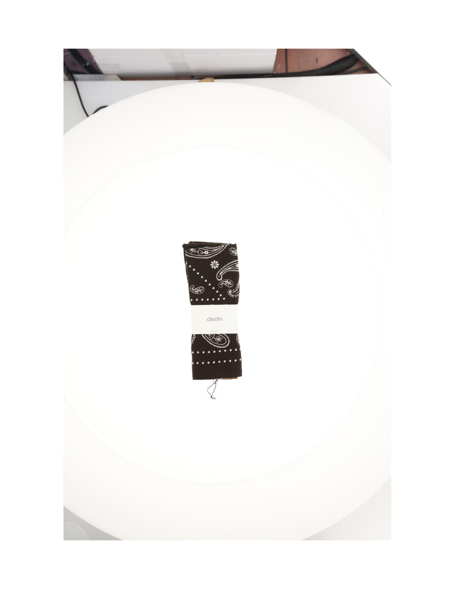 Box Scarf 12 Pc Choco/vicuna
