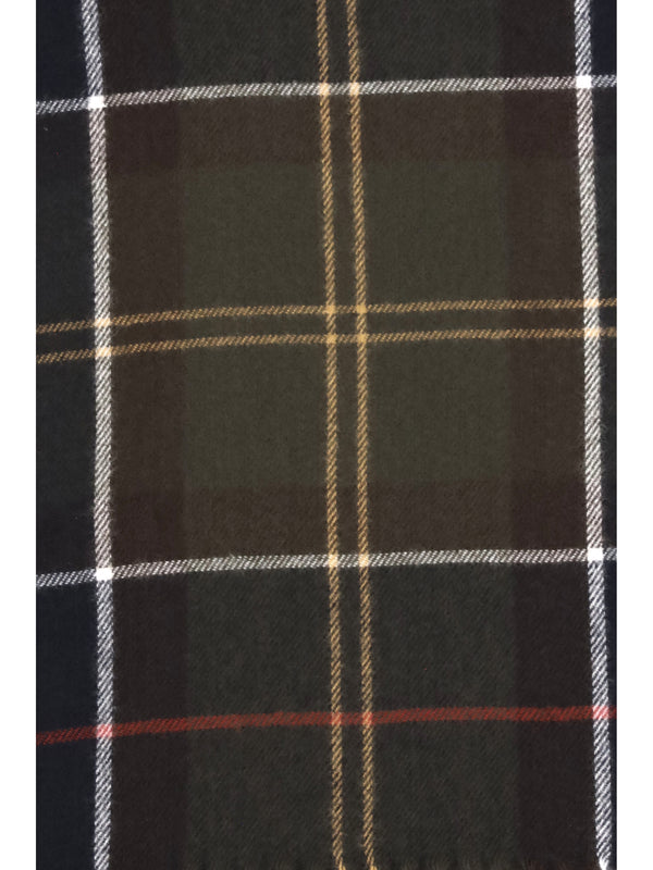 Tartan Wrap Scarf Stanway Multicolour Merino Wool