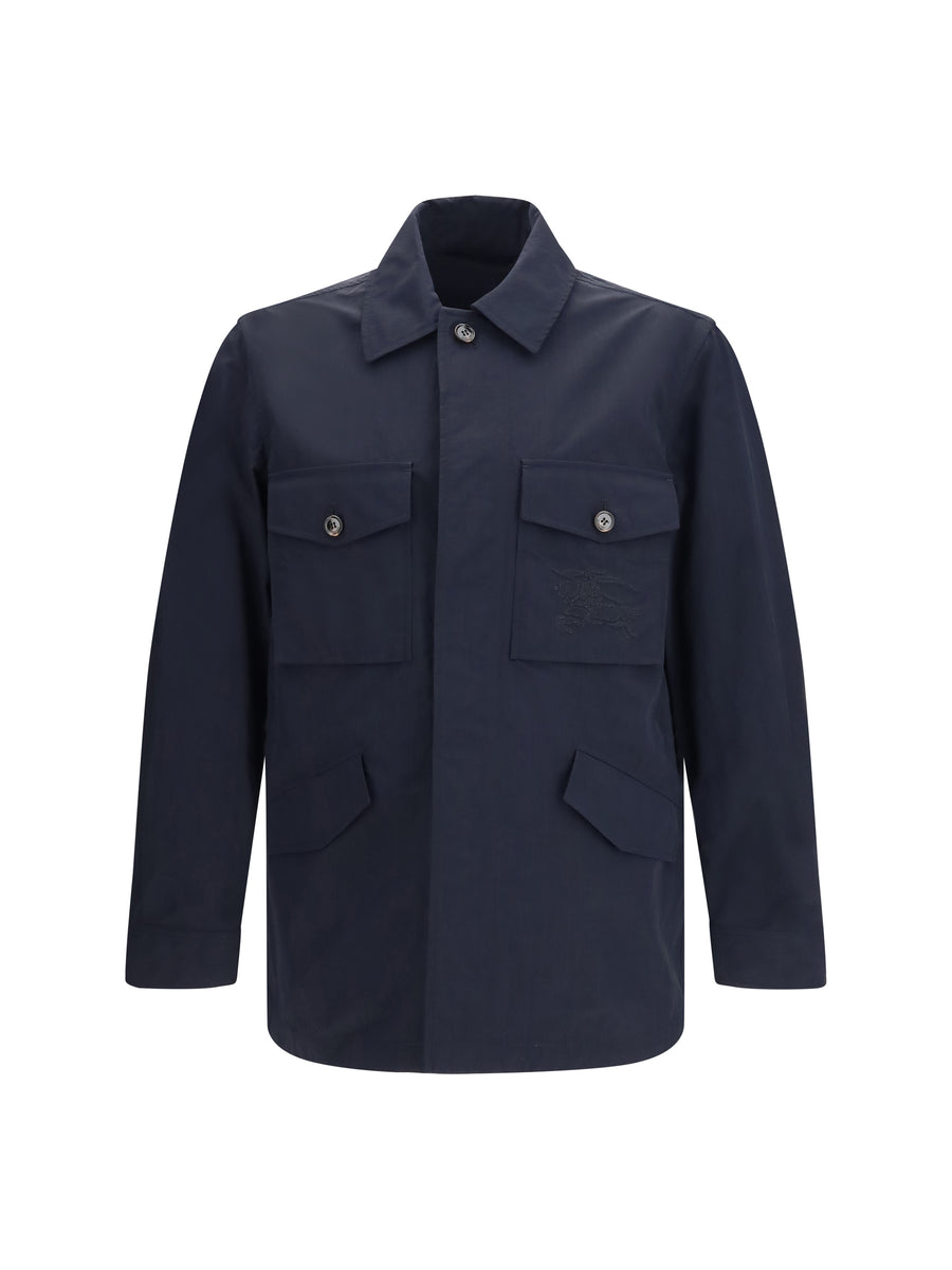 Burberry 100% Polyamide jacket in navy