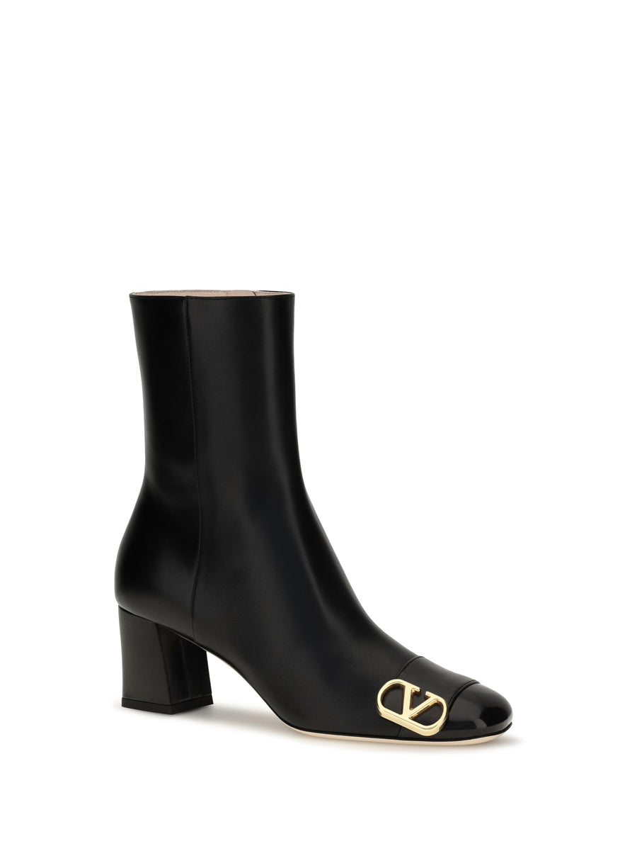 Ankle Boots Veeside Leather Black Calf