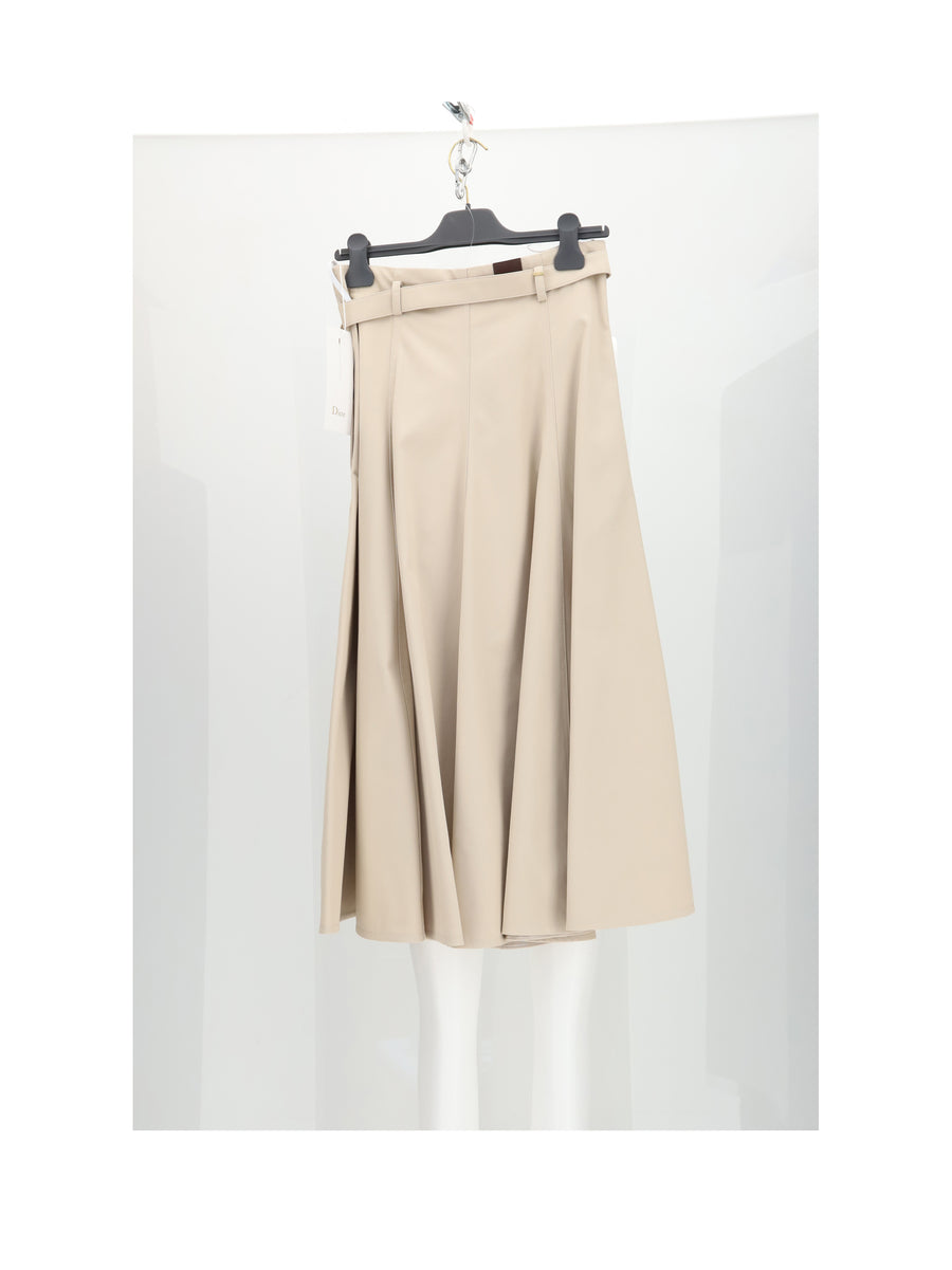 Skirt Beige Cotton