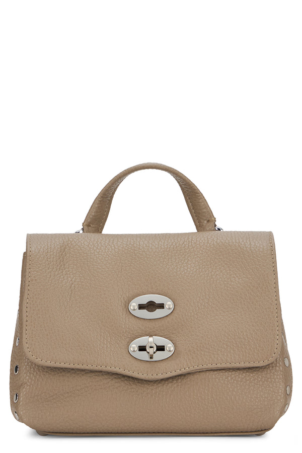 Handbag Postina Daily Grey Calfskin Creta Handbags