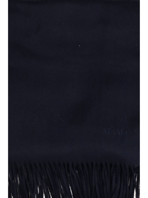Cashmere Scarf Baci Navy Blue