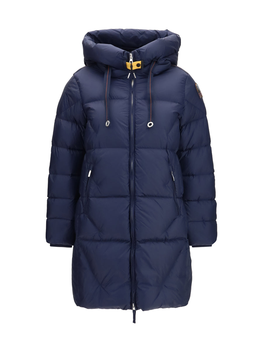 Puffer Jacket Janet Navy Blue Duck Down