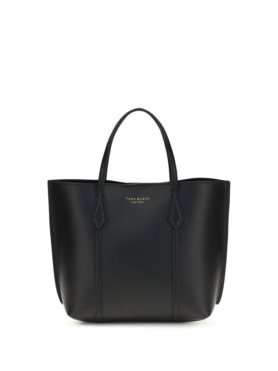 Leather Handbag Perry Black Calf Handbags