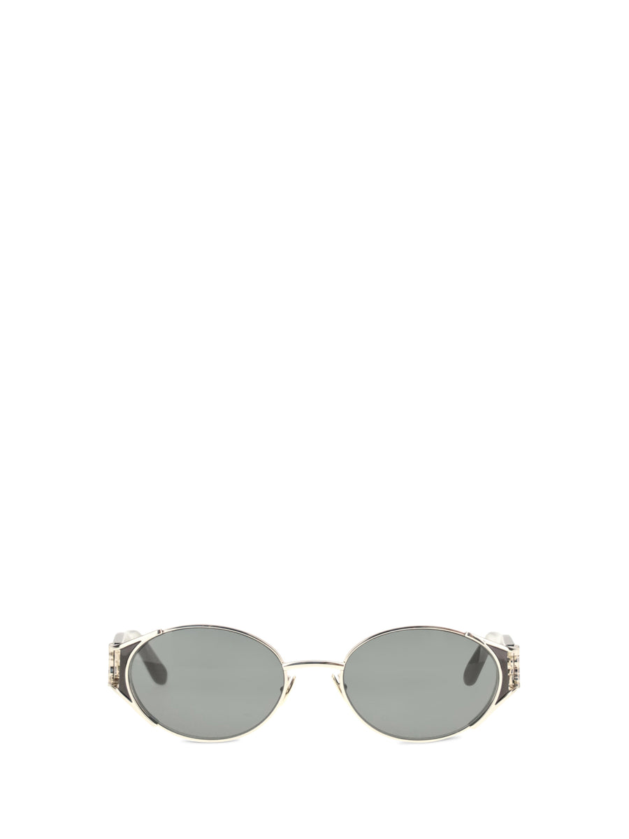 M919 Sunglasses Gold Black Acetate; Metal