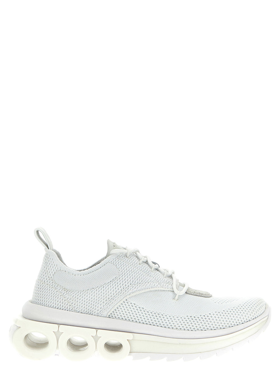 Ferragamo Mina Sneaker — White