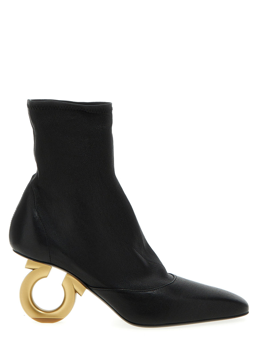 Ferragamo Adhar Ankle Boot — Black