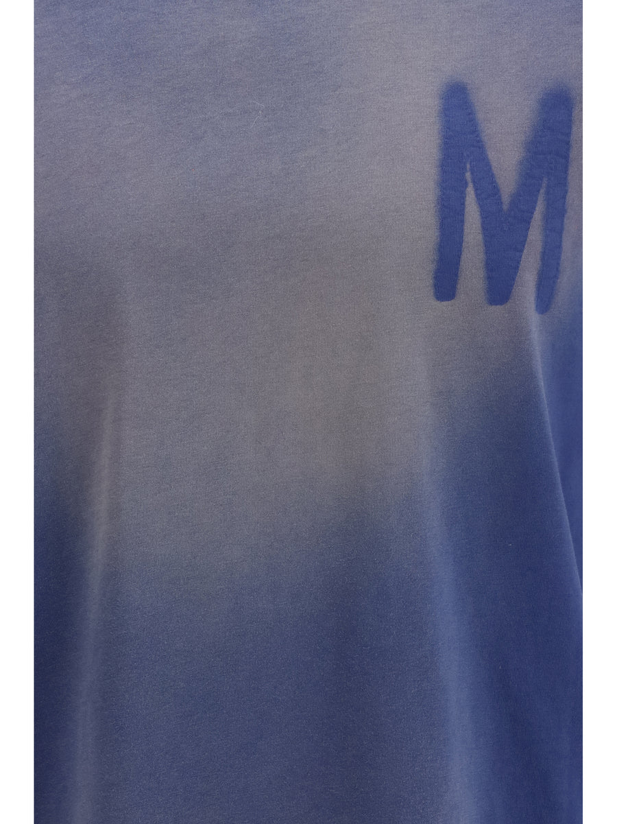 T-Shirt Organic Cotton Patterned Blue T-shirts
