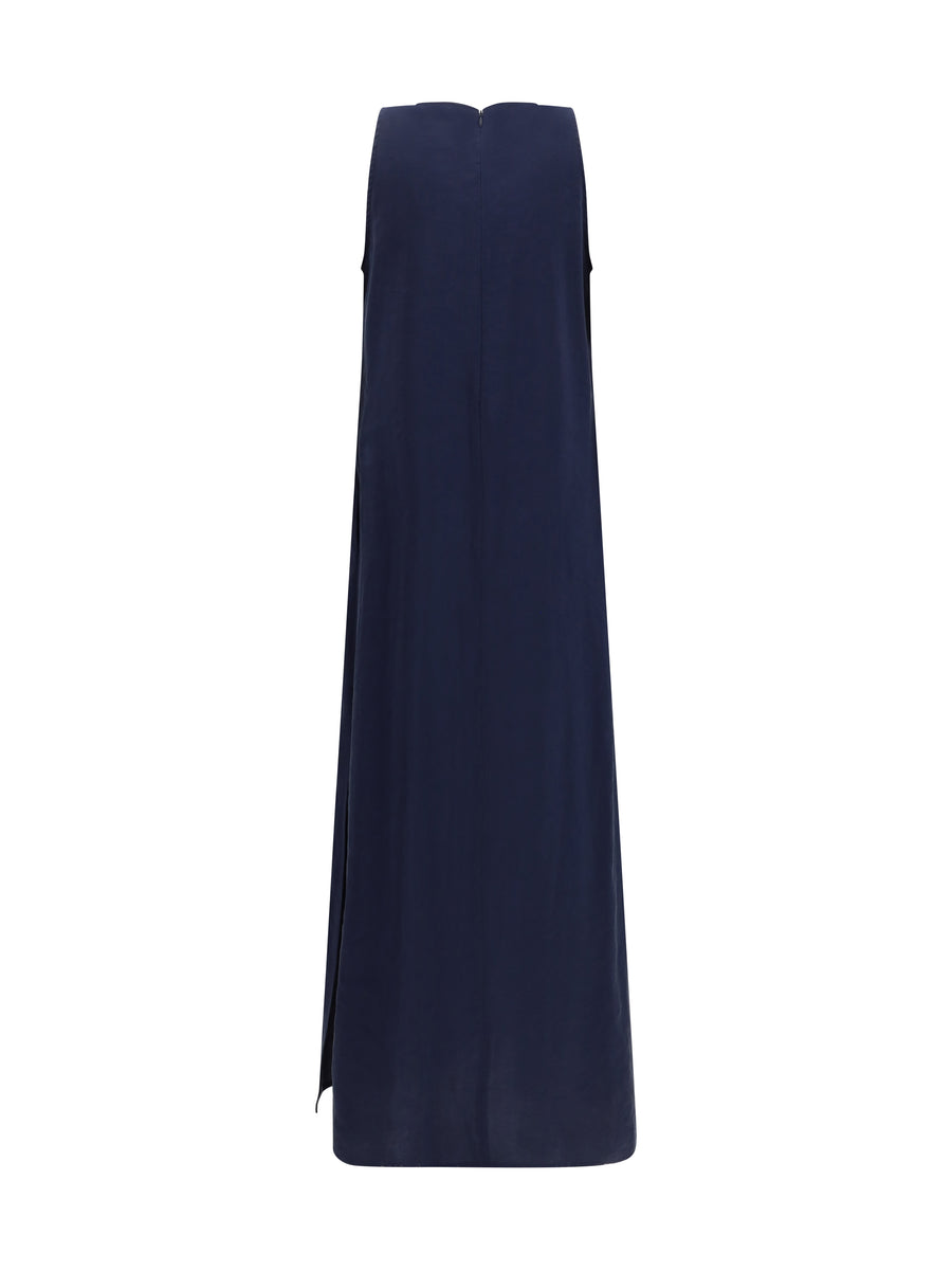 Long Dress Lauren Midnight Blue Viscose