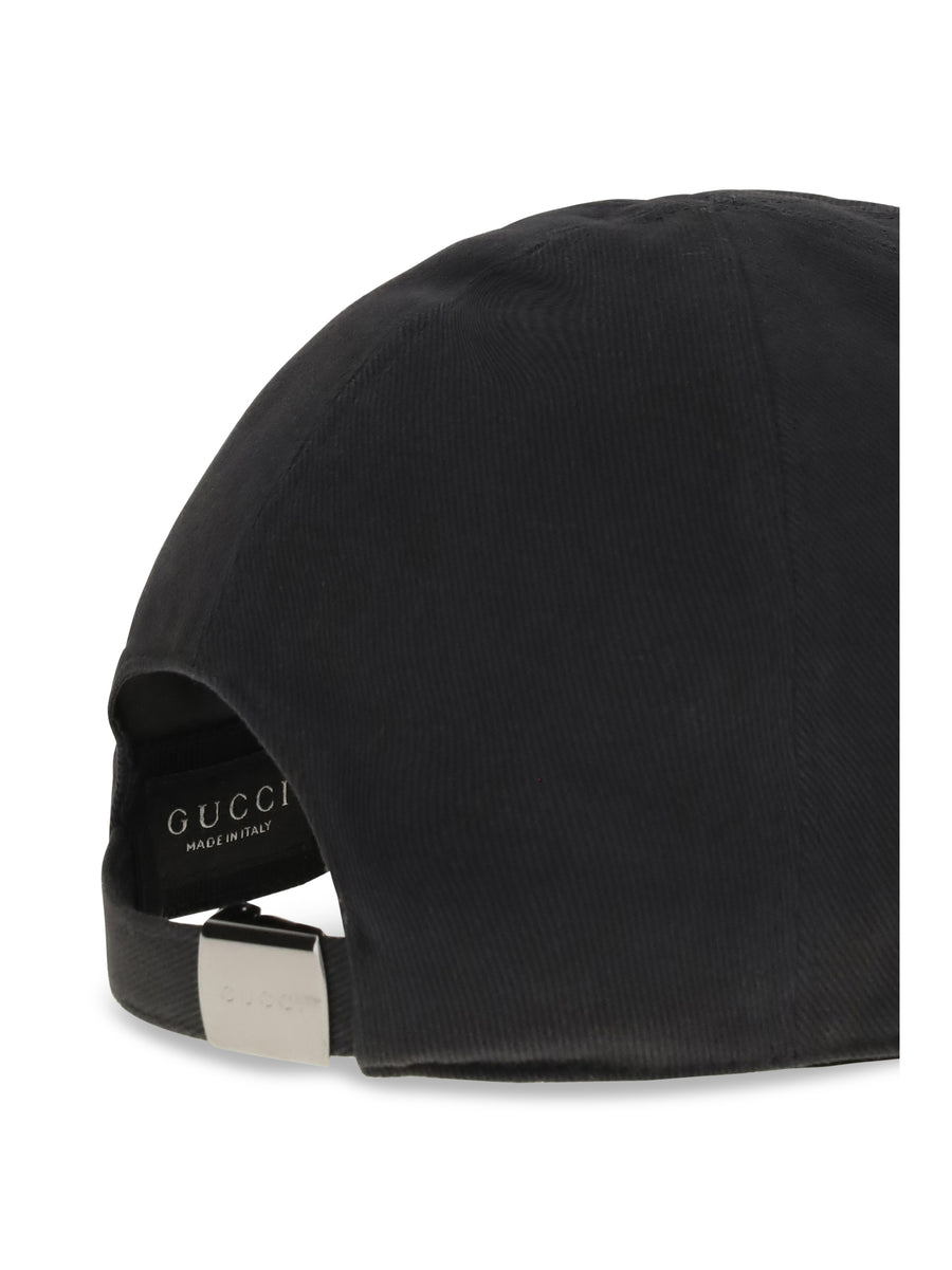 Baseball Cap Cotton Black Black/black Hat