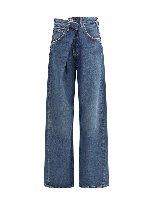 Agolde 100% Cotton jeans in blue