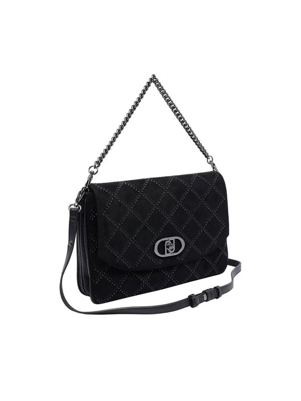 Liu Jo 100% Polyurethane crossbody bag in black