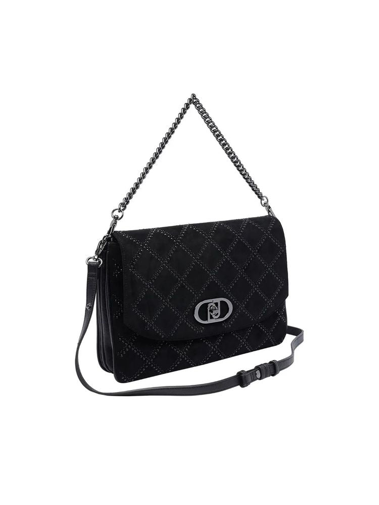 Liu Jo 100% Polyurethane crossbody bag in black