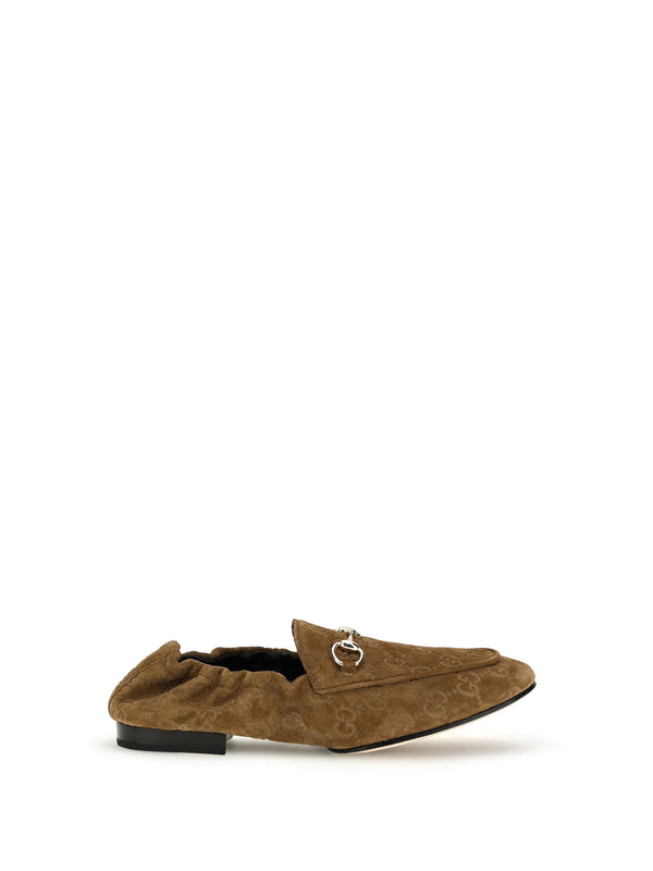 Gucci Upper: 100% calf leather; Sole: 100% calf leather loafer in brown
