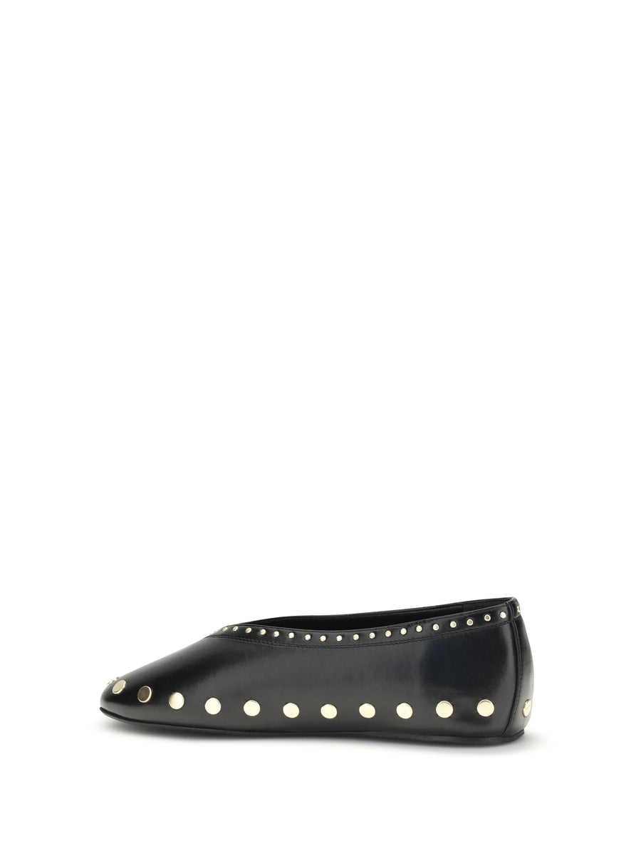Ballerina Flats Jenny Black Upper: Viscose Shoes