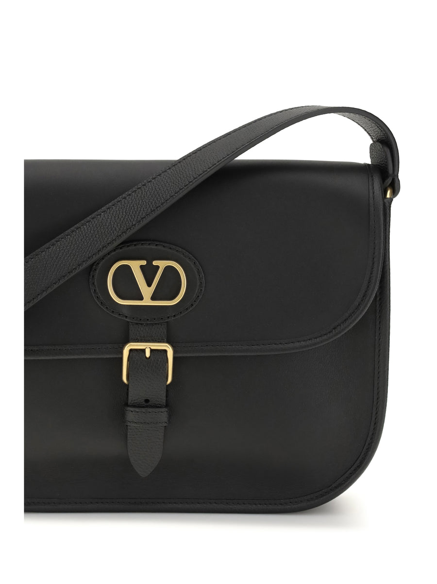Shoulder Bag Antibes Calfskin Black Calf Leather
