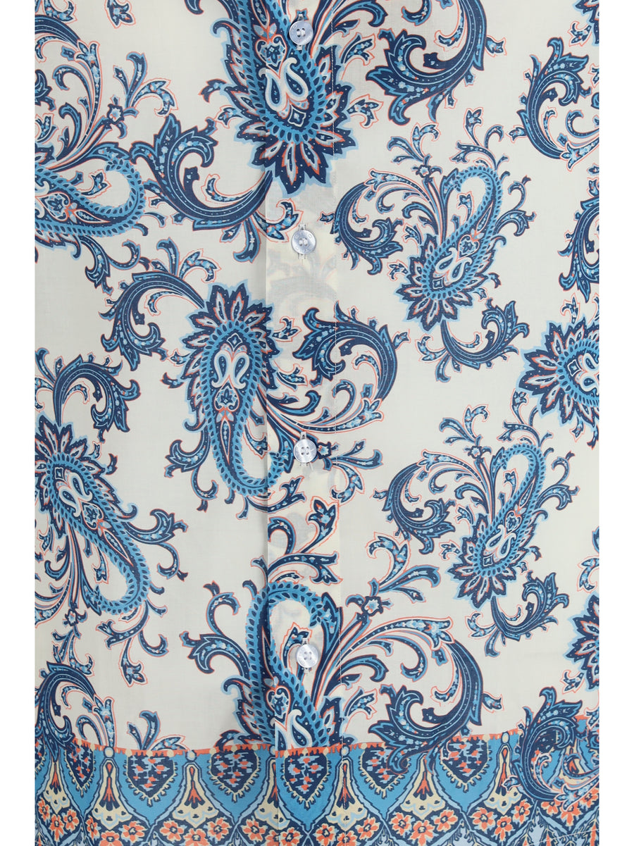 Cotton Shirt Blue