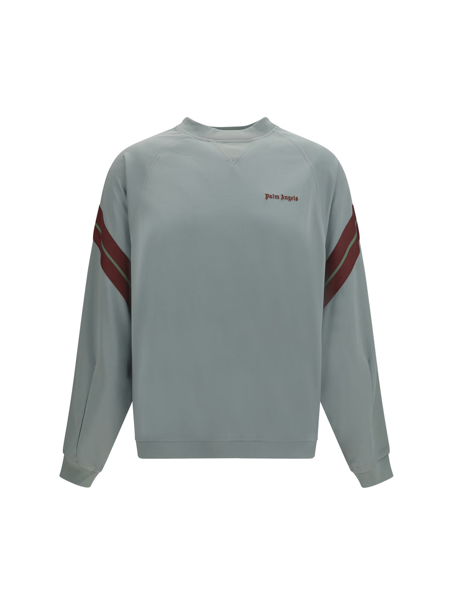 Urban Logo Track Sweatshirt Sage - Mauve Polyester Sweatshirts