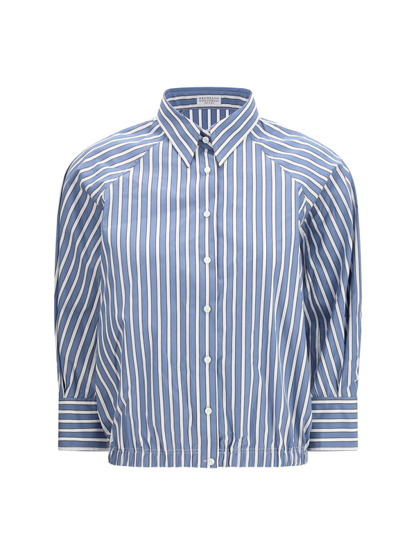Brunello Cucinelli 100% Cotton shirt in blue