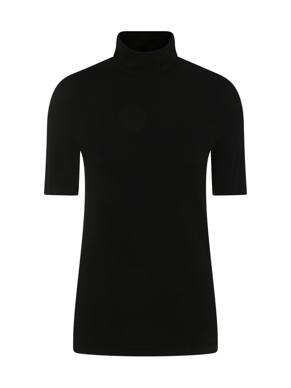 Wolford 48% Cotton top in black