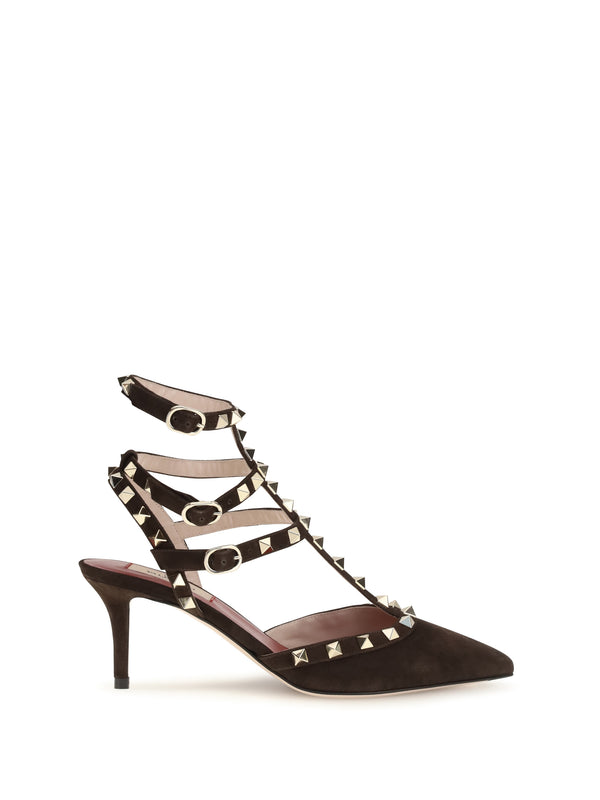 Valentino Garavani Upper: 100% suede; Sole: 100% calf leather pumps in black