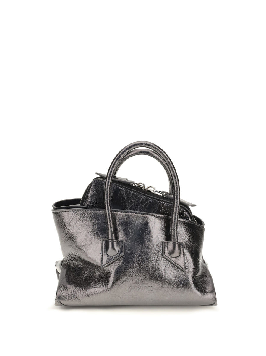 Mini Handbag La Passeggiata Leather Grey Calf Handbags