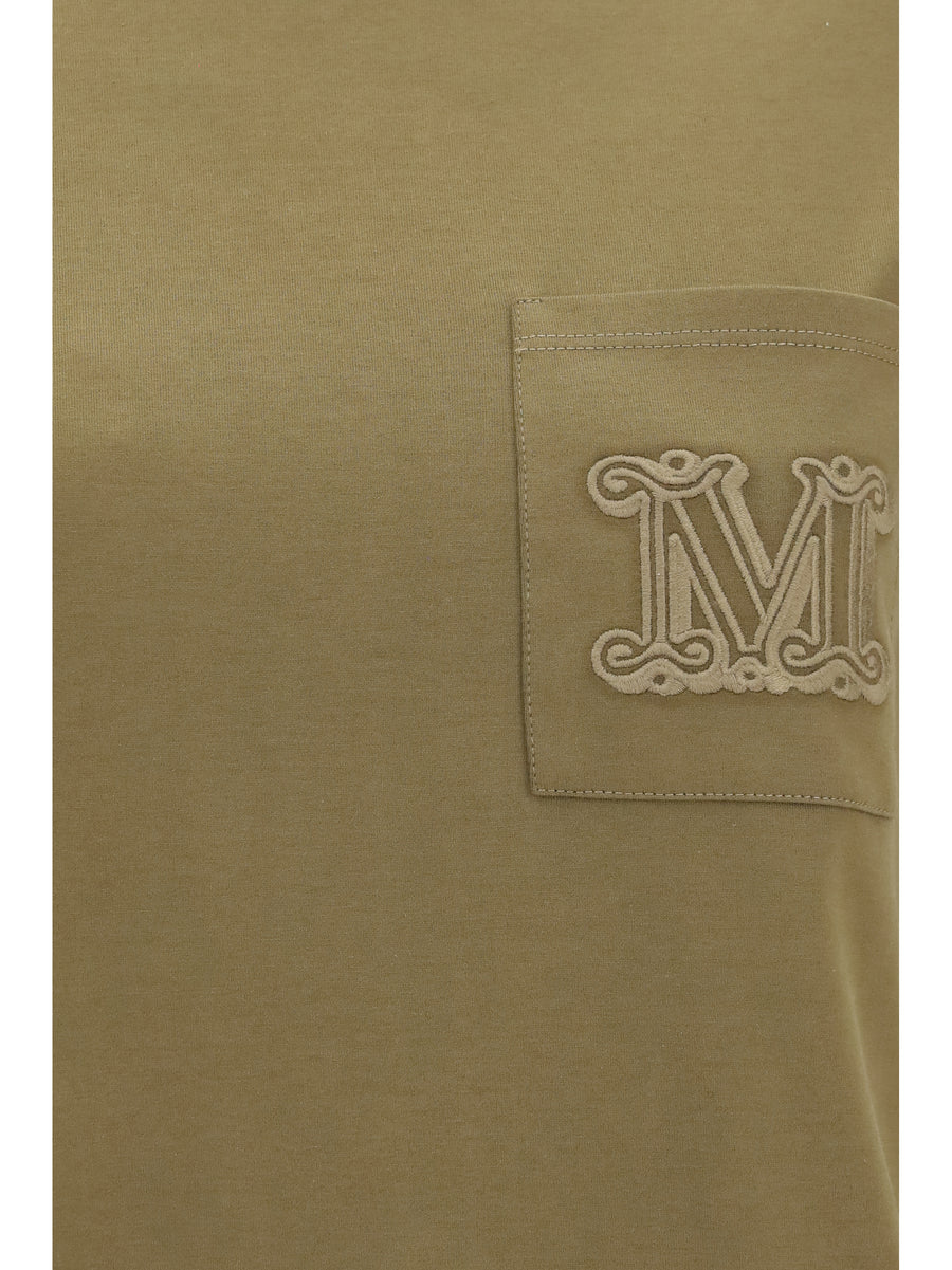 T-Shirt Papaia Dark Khaki Cotton